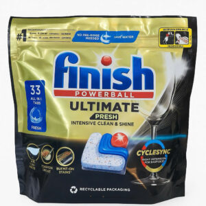 viên rửa bát finish ultimate plus túi 33 viên